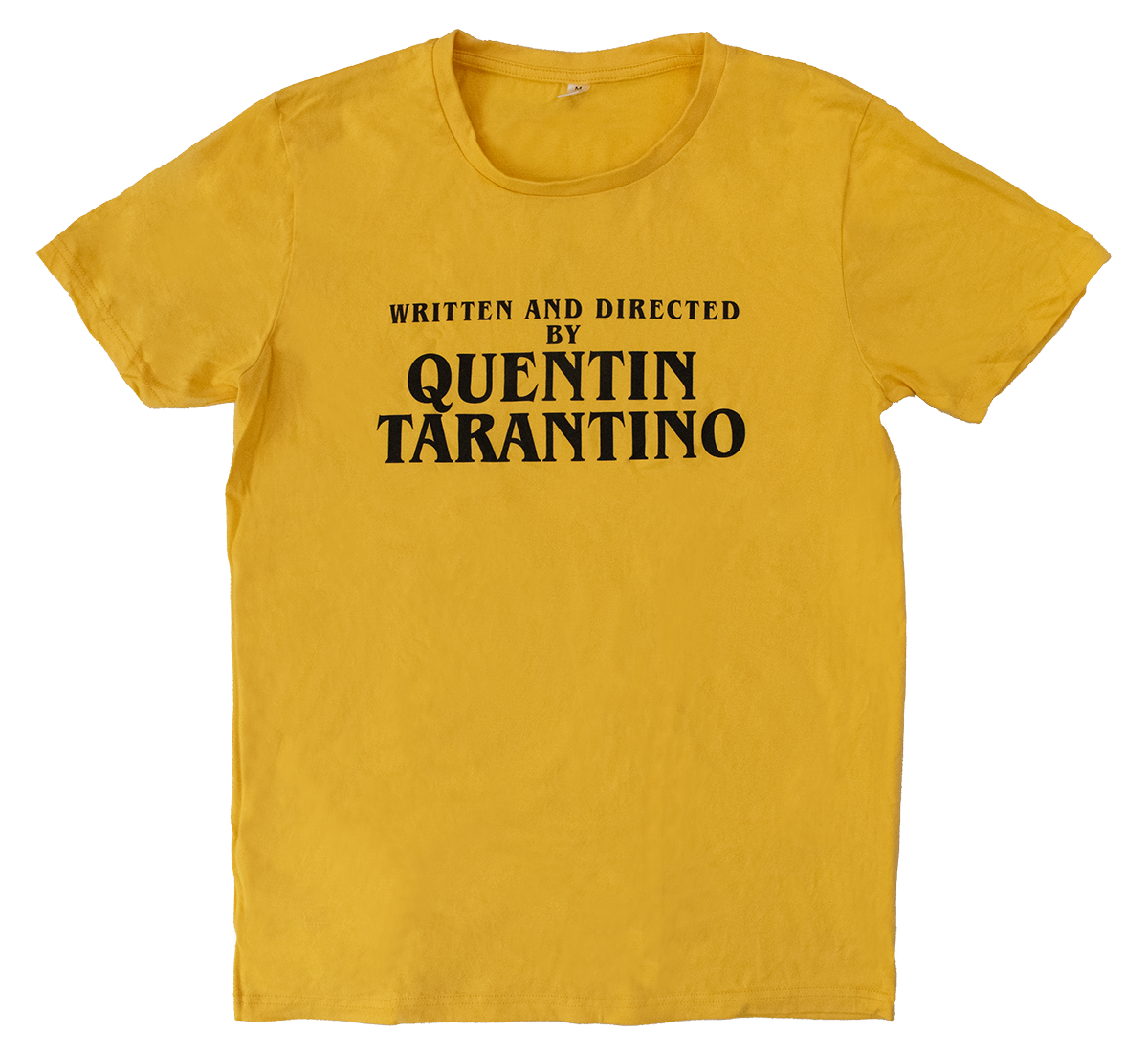 T-Shirt Quentin Tarantino Amarilla